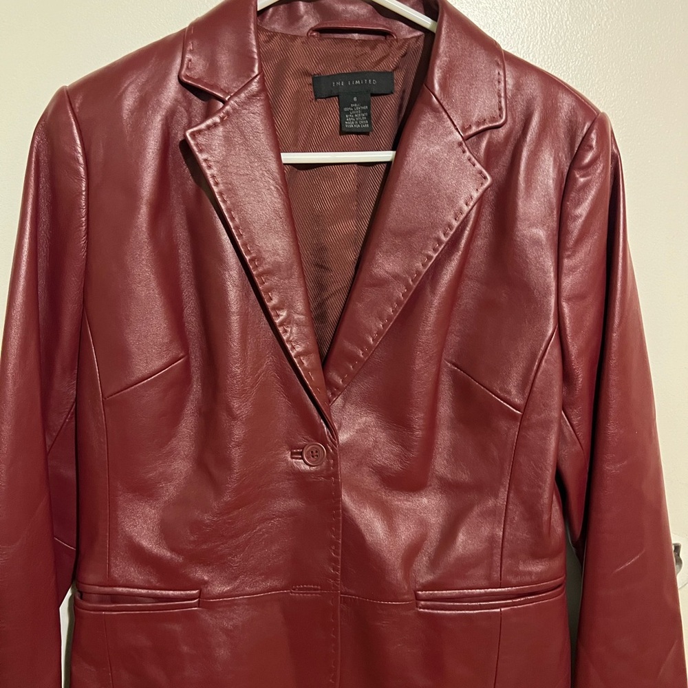 COPY - jacket in wine color size 6